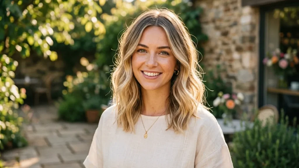 Rooted California Blonde Balayage