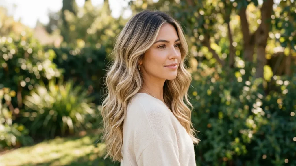 Blonde with Shadow Roots