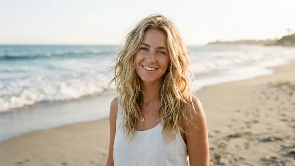 Effortless Beach Blonde Texture