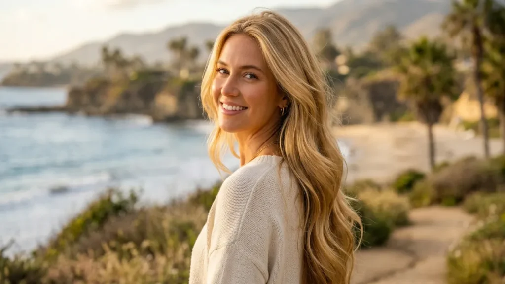 Long Golden Blonde Layers