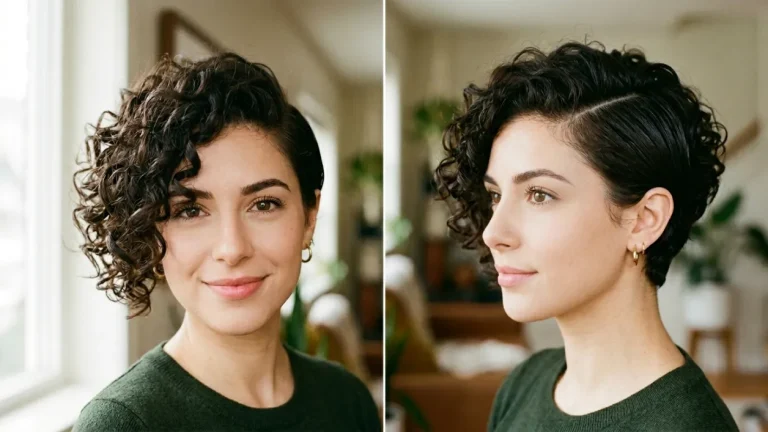 curly pixie