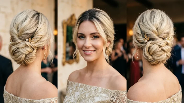 blonde hair with dark roots